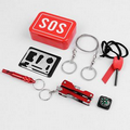 6 Pieces Car Tool Box Outdoor Survival Tool Kit